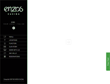 Tablet Screenshot of enzoscucina.com.au